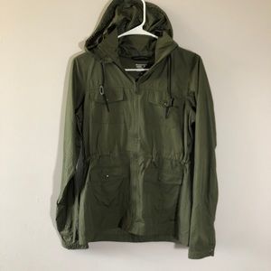 Army Green Raincoat